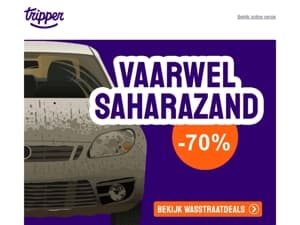 Vaarwel Saharazand, hallo glans!🤩