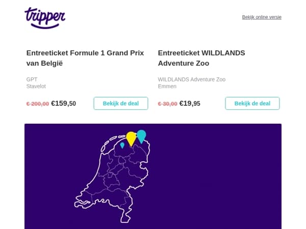 Laatste tickets voor F1 Grand Prix!