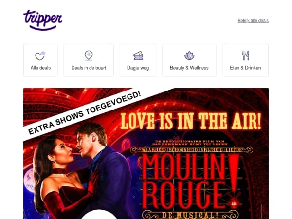 Extra shows voor Moulin Rouge! De Musical 💃