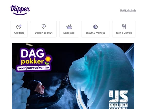 Naar het IJsbeelden Festival? Vandaag éxtra voordelig! ❄️