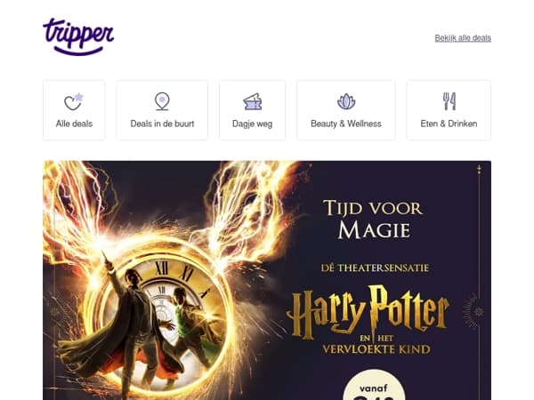 🪄1e of 2e rang tickets voor Harry Potter en het Vervloekte Kind