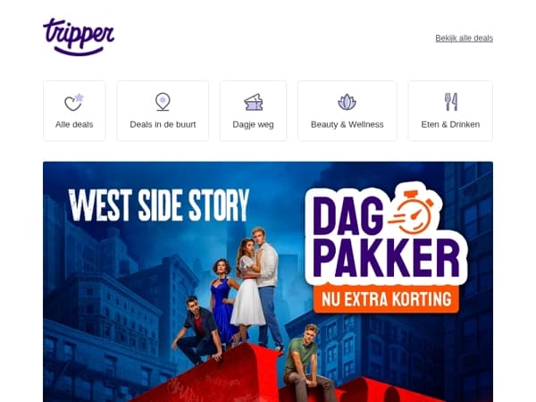 Dagpakker: Musical West Side Story ✨