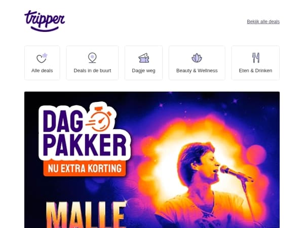 Dagpakker: Malle Babbe - de Rob de Nijs musical