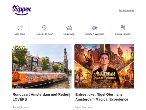 De leukste deals uit jouw regio 📩