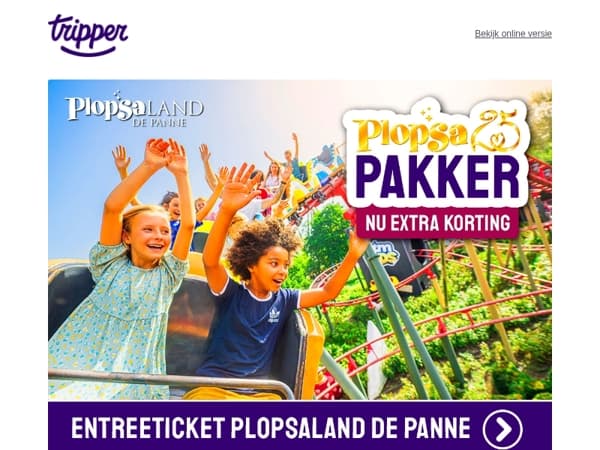 Plopperdeplop! Tot 49% korting op Plopsa-deals🎢
