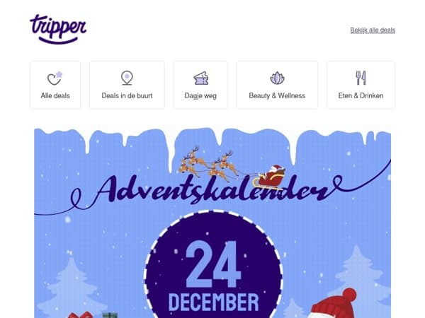 Maak gratis kans op €250 Tripper-tegoed!