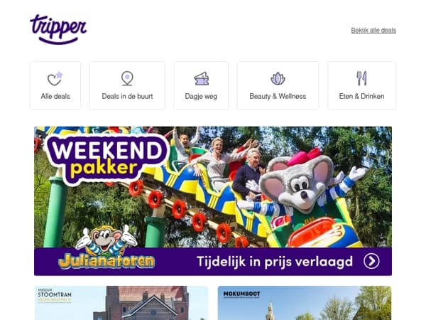 De leukste weekenduitjes met korting 🎟️