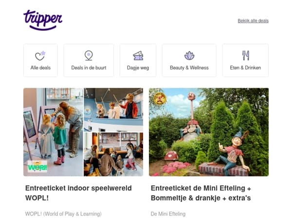 De leukste deals, voor de beste prijs!💜