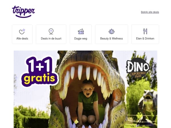 1+1 gratis: Dino Experience Park 🦖