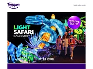 Kerstvakantie-tip: Light Safari Beekse Bergen✨