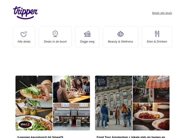 Lunchen bij SmaaQt | Rondvaart door Amsterdam