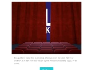 Filmpje pakken voor € 8,95?🍿📽️