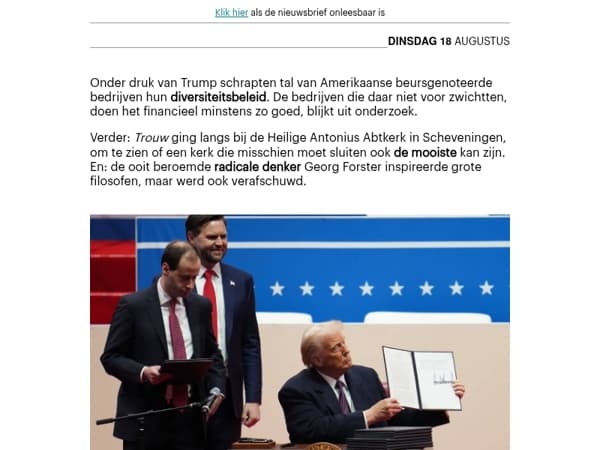 ‘Go woke, go broke’? Trumps dreigementen hadden weinig effect