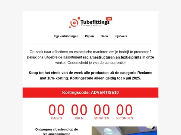 Zorg voor de zichtbaarheid van je bedrijf met reclameconstructies 📢