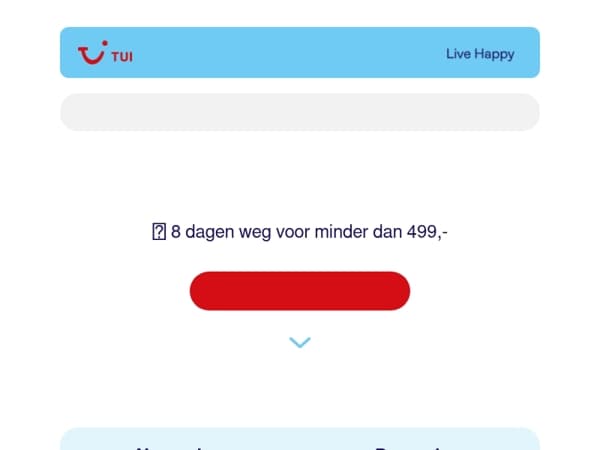 Deze vakanties voor minder dan 499,-⏰| Ontdek snel meer want OP = OP 👉