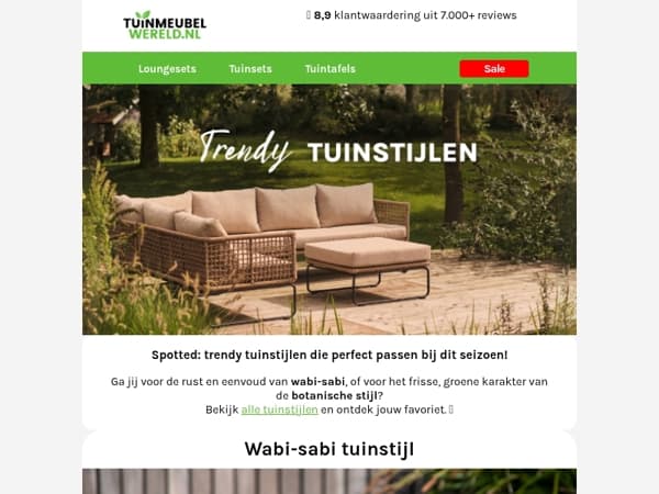 Trending now: jouw nieuwe favoriete tuinstijl 🌿✨
