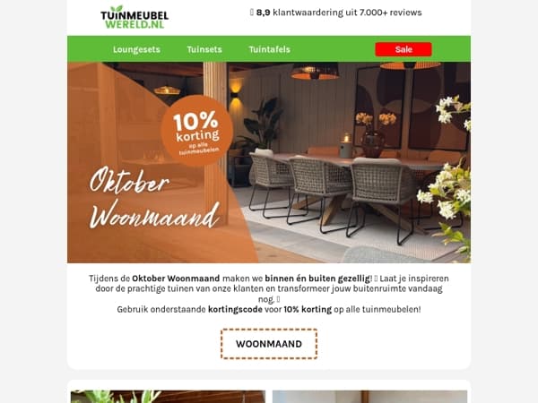 De Oktober Woonmaand is volop bezig!