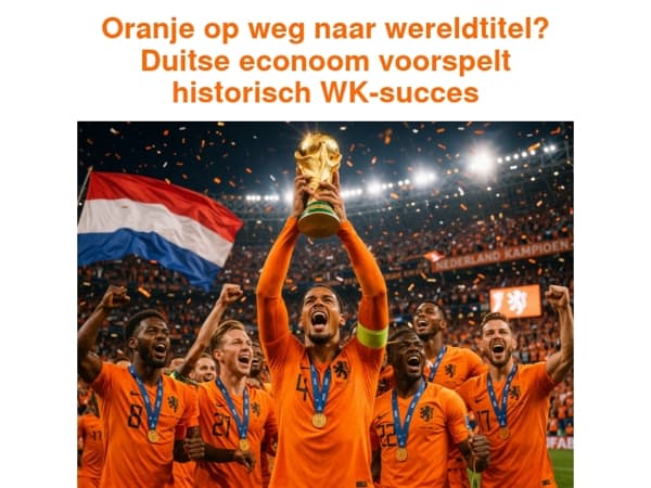 Duitser weet het zeker: Oranje wordt wereldkampioen!