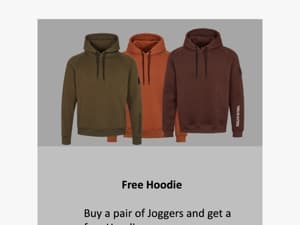 Gratis Hoodie 🎉