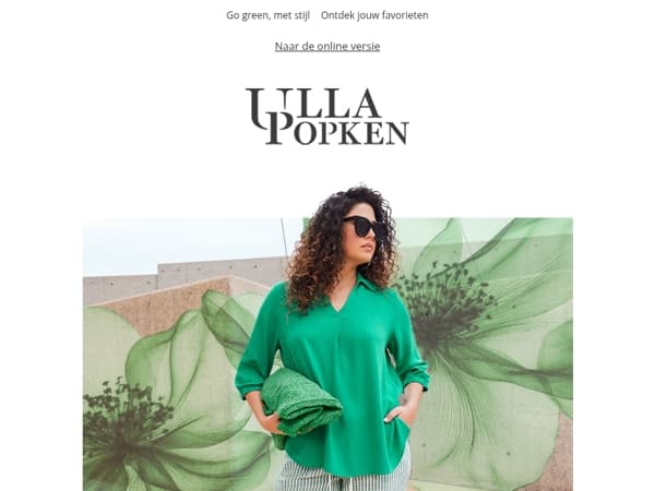 Groen staat voor jou 🍀 Nieuwe stijlen voor een frisse vibe!