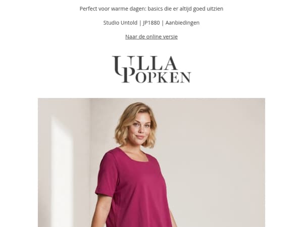 Ontdek nu jouw nieuwe zomer-basics 🧡