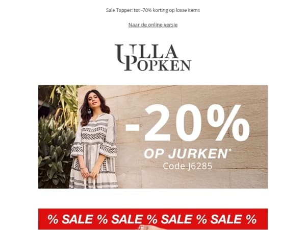 Ontdek de topstijlen in de Mega-Sale