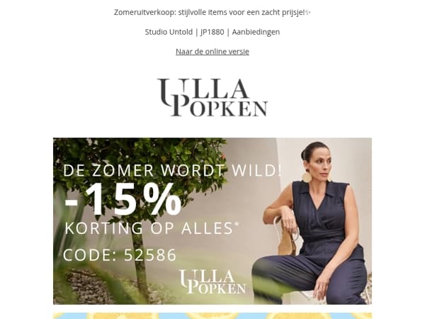 -15% korting: je favoriete looks voor een voordelige prijs💖
