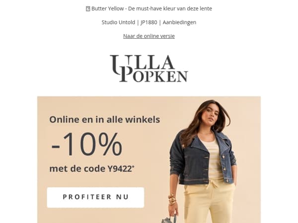 🎉 Nu 10% korting bij de start van het seizoen