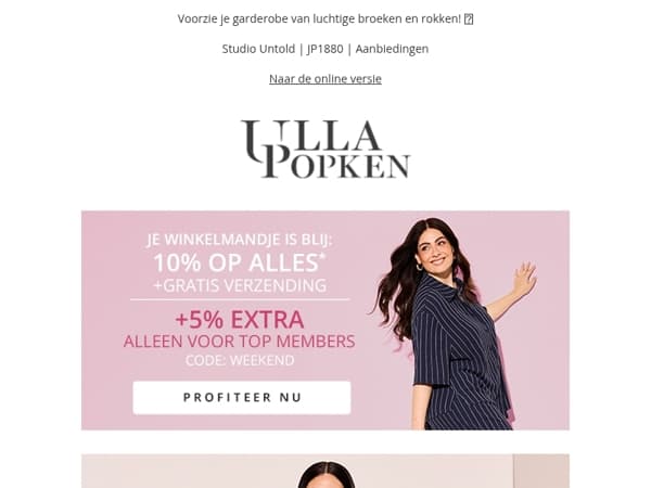 De tijd dringt ⏰ -10% + gratis verzending