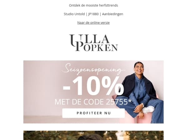 Season opening – 10% korting op ALLES!🎯