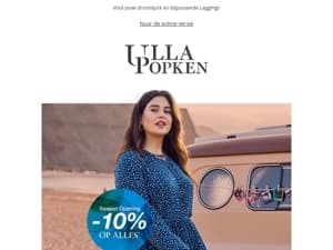  -10% korting op ALLES 💐 jurken, leggings en meer