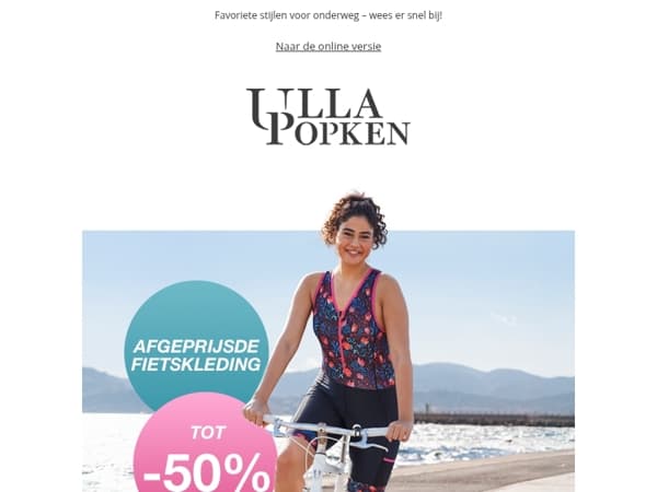 🚴‍♀️ Alleen vandaag: tot 50% korting op fietskleding