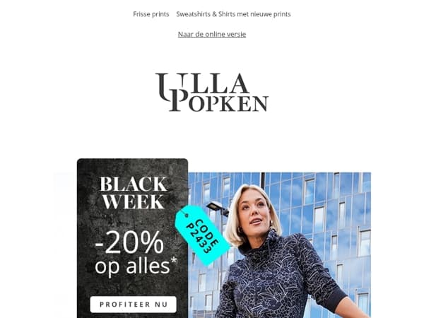 Shop nu! 💥 20% korting op ALLES