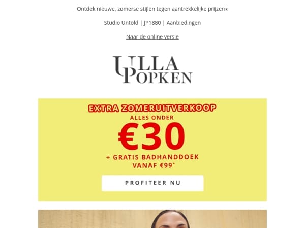 Jouw zomerlook wacht op je 🌺 ALLES onder de €30 + gratis badhanddoek