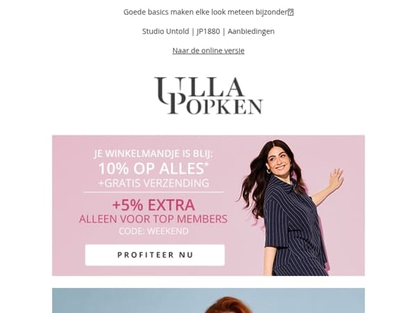 ⭐ VANAF VANDAAG: 10% korting op ALLES + gratis verzending