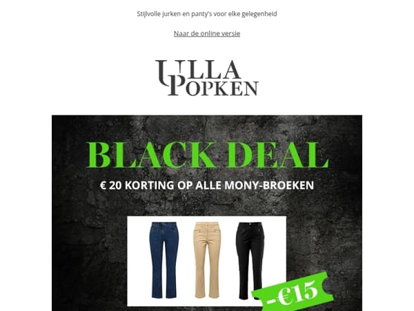 Laatste kans 💥 Bestel je favoriete broeken en profiteer