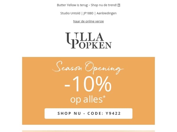 10% korting op ALLES 🎯 Sla nu je slag!