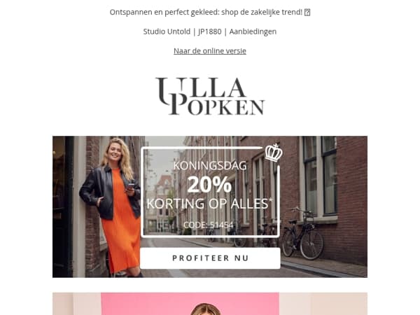 - 20% Korting op alles – speciaal voor jou!