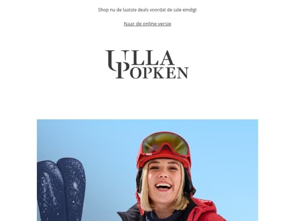 ⏰ Laatste kans Winter-SALE: – extra 30% korting op de sale