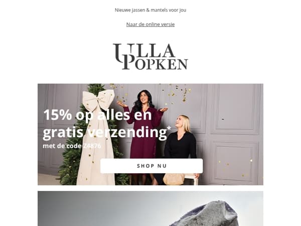 Shop outdoor en 15% korting op ALLES + gratis frakt
