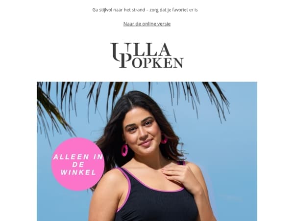  Exclusief in de winkel: 30% op badmode 🏖️