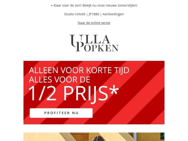 Alles voor de halve prijs - 💰 Koopjesalarm!