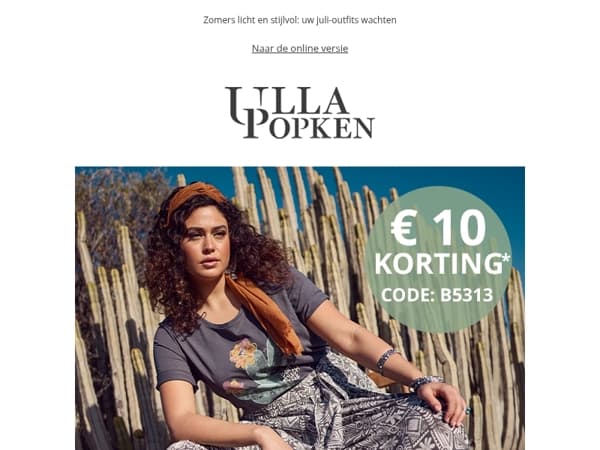 De maand juli brengt frisse outfits 🌿