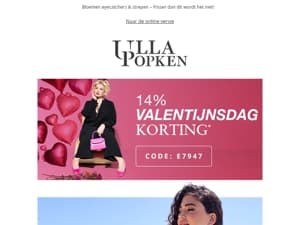 Let op: 14% Valentijnskorting 💖