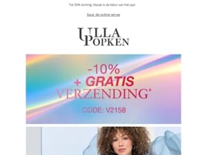 🌟 Happy Weekend Special: 10% korting + gratis verzending