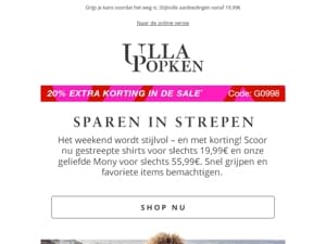 🎯 Grijp de deal: -20% op SALE