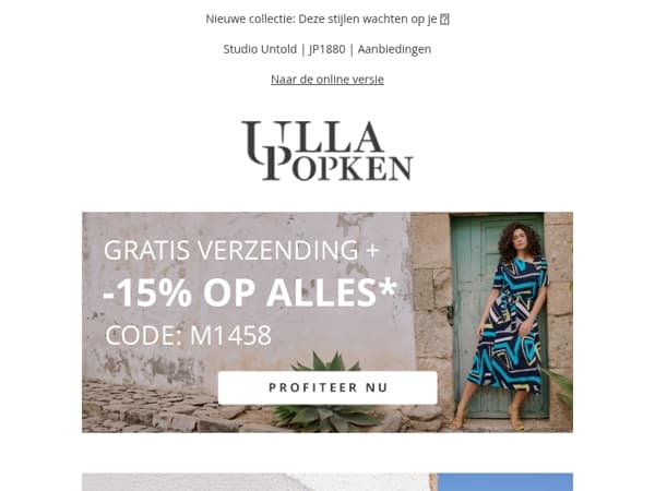 🕒 Tiktak: 15% korting + gratis verzending