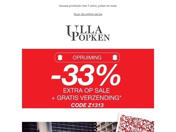🎉 GRATIS verzending & -33% EXTRA op de SALE