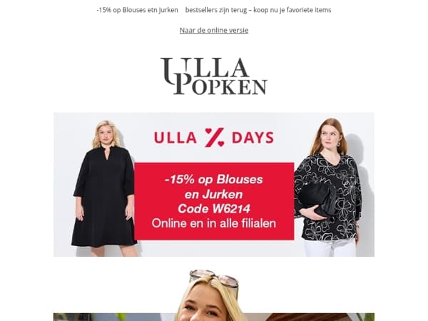 Bestseller-Alert ⏳ Je favoriete items zijn terug