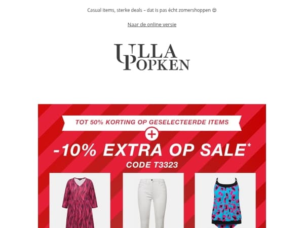 SALE-alarm: Bespaar tot 50% + 10% extra🔥